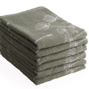 Keukendoek dandelion – 6 stuks – 50×50 – groen