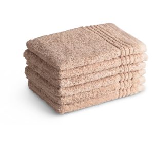 Washandjes Supreme Collectie – 6 stuks – 16×21 – sand