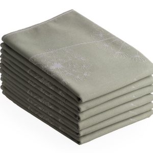 Theedoek dandelion – 6 stuks – 50×70 – groen