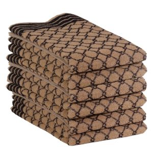 Keukendoek deluxe – 6 stuks – 50×50 – beige