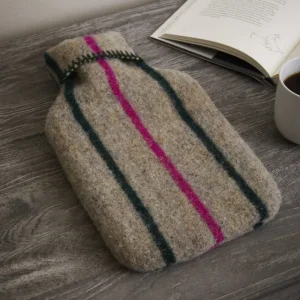 Kruikenzak: Gestreept – Grijs