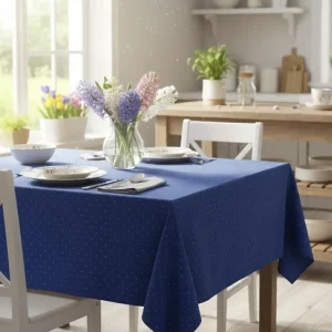 Frans tafelkleed: Ramatuelle – Nachtblauw