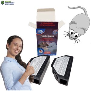 2 x Muizengif BSI Flash Grain