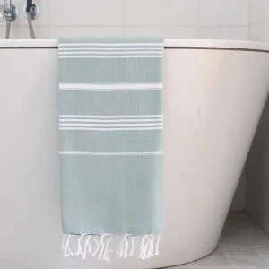 Hamamdoek: Hamamdoek grijs groen