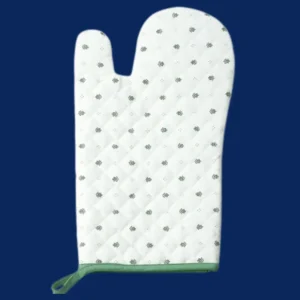 Ovenwant: Ramatuelle – Roomwit met donkergroen