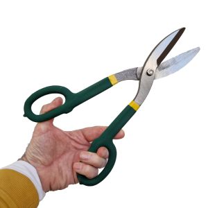 IJzerschaar – Metaalschaar voor kippengaas & vogelgaas
