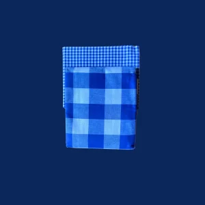 Beddengoed: Peuterdekbedhoes boerenbont – Hollandsblauw