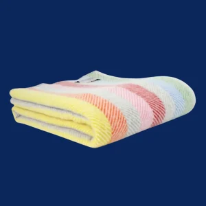 Plaid: Fishbone Blanket Stitch – Rainbow