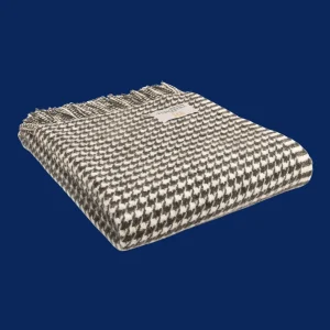 Plaid: Houndstooth – Charcoal