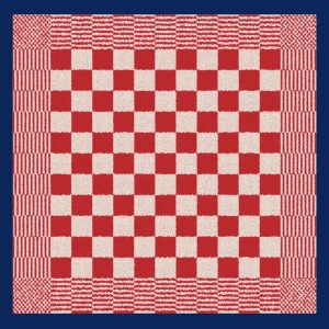 Keukendoek: Pompdoek – Rood