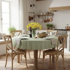 Rond tafelkleed: Ramatuelle – Groen