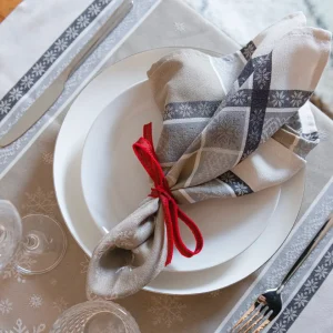 Servet: Jacquard Chamonix – Lin