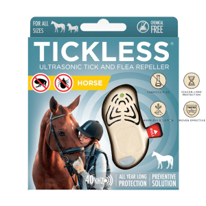 Tickless Horse beige anti vlooi en teek voor paarden OP=OP