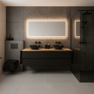 Zwevend badkamermeubel | Amstelveen