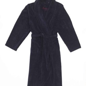 Kamerjas of badjas in diep donkerblauwe kleur van Ambassador