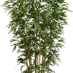 Bamboe deluxe kunstboom op plaat 400cm