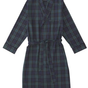 Geruite herenkamerjas in donkergroen-blauw van Ambassador