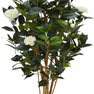 Camelia Japonica deluxe kunstplant 100cm – creme