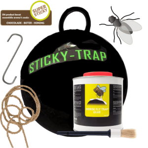 Dazenval inclusief dazenlijm – met touw en ophangbeugel