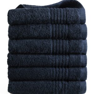 Handdoek Supreme Collectie – 6 stuks – 50×100 – navy