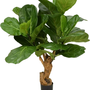 Lyrata deluxe kunstplant op stam 80cm